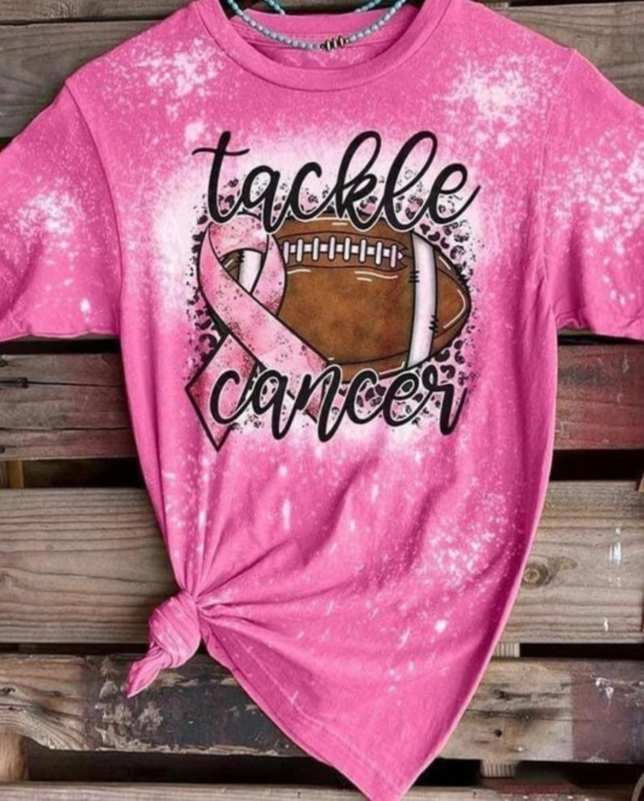 Tackle Breast Cancer Shirtbreast Cancer Football Shirtbreast 