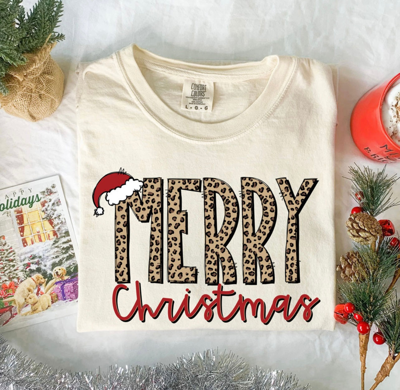 Leopard Merry Christmas