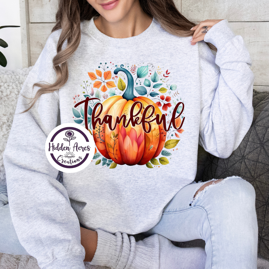 Thankful Sub Crewneck (Toddler,Youth,Adult)