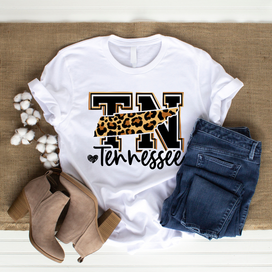 Leopard Tennessee Sub Tee | Long Sleeve | Crewneck