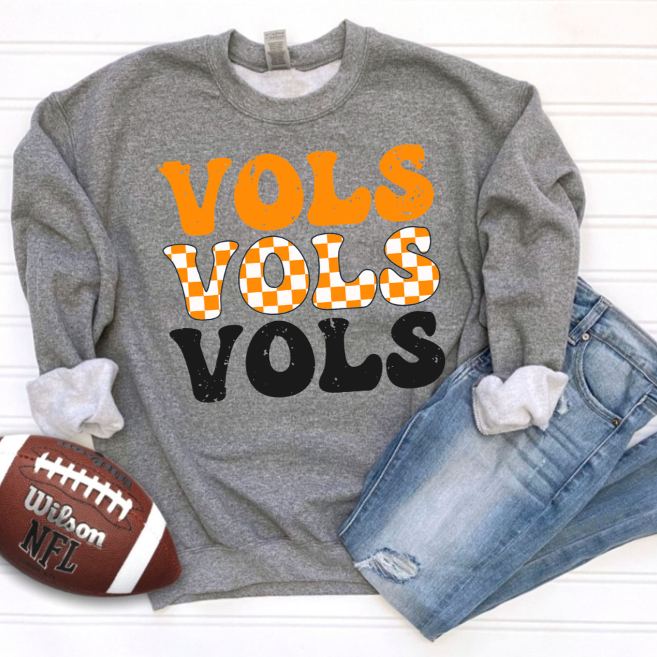 Vols Vols Vols DTF Crewneck