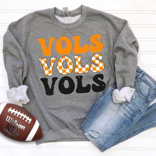 Vols Vols Vols DTF Crewneck