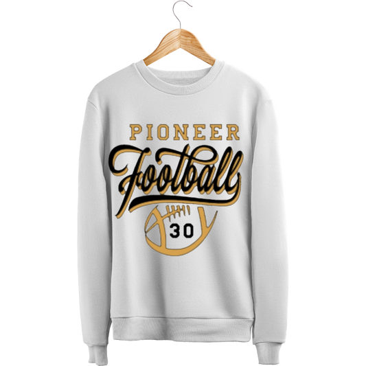 Pioneer Football Custom Number Crewneck
