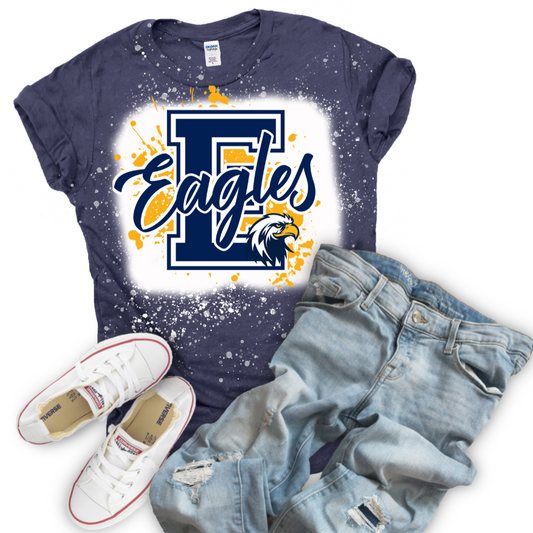 Eagles Splatter Tee Shirt