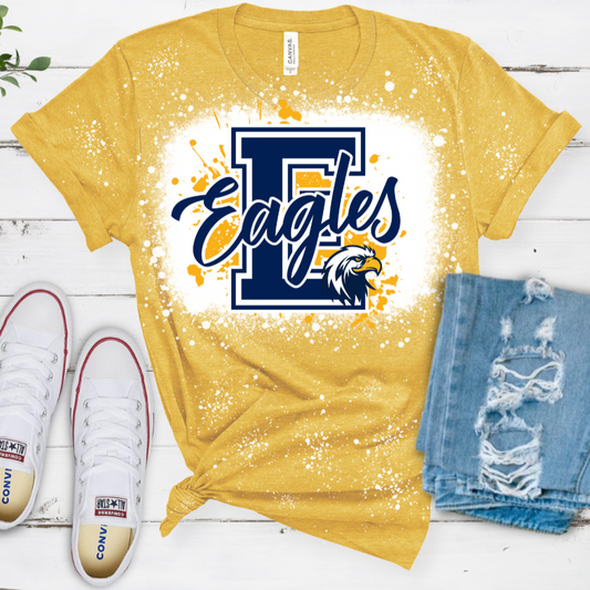 Eagles Splatter Tee Shirt