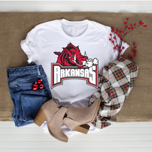 Arkansas Mascot Tee