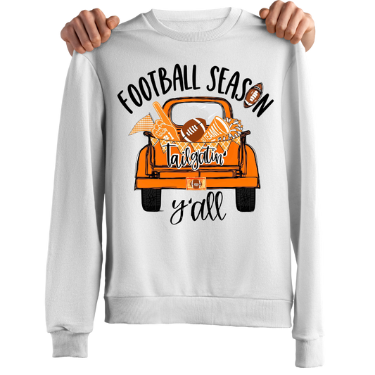 Tennessee Football Season Yall Crewneck