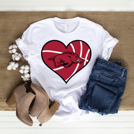 Razorback Heart Tee