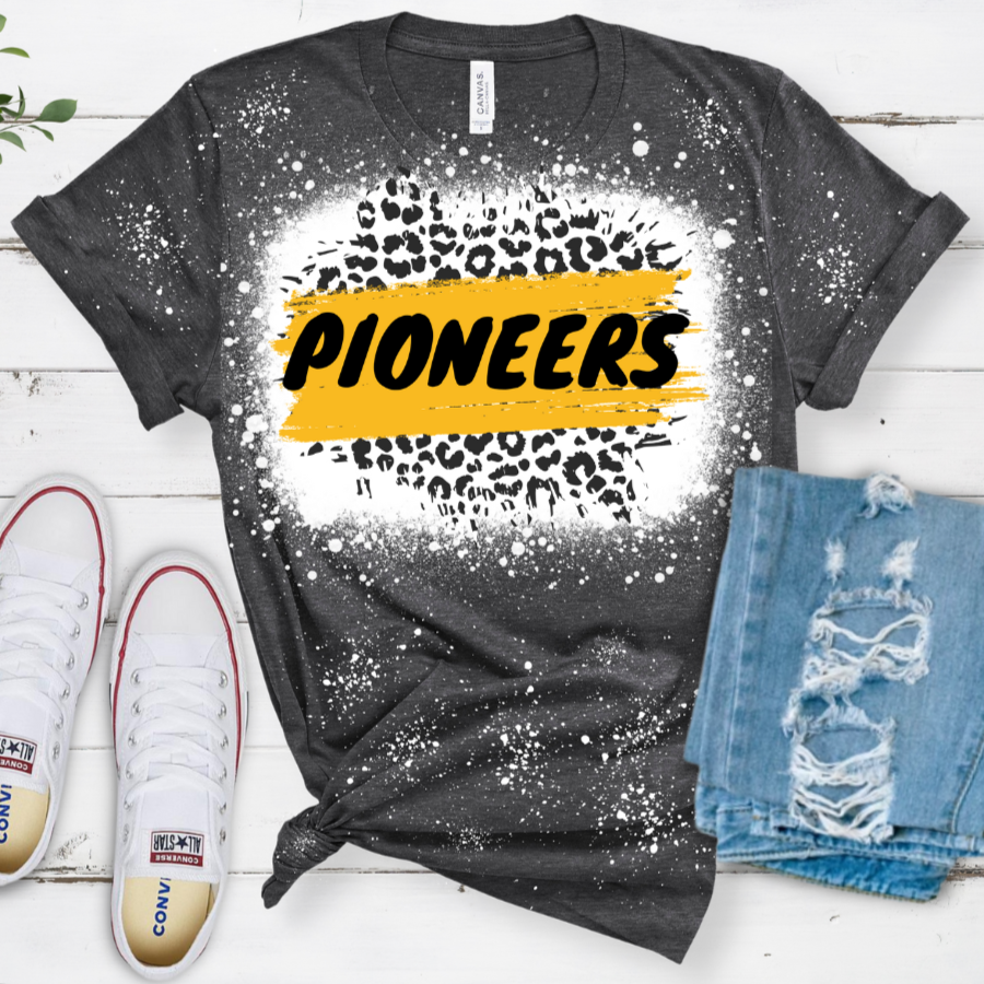 Pioneers Cheetah Splatter Tee Shirt