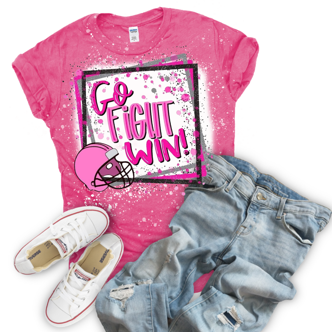 Go Fight Win BCA Football Tee