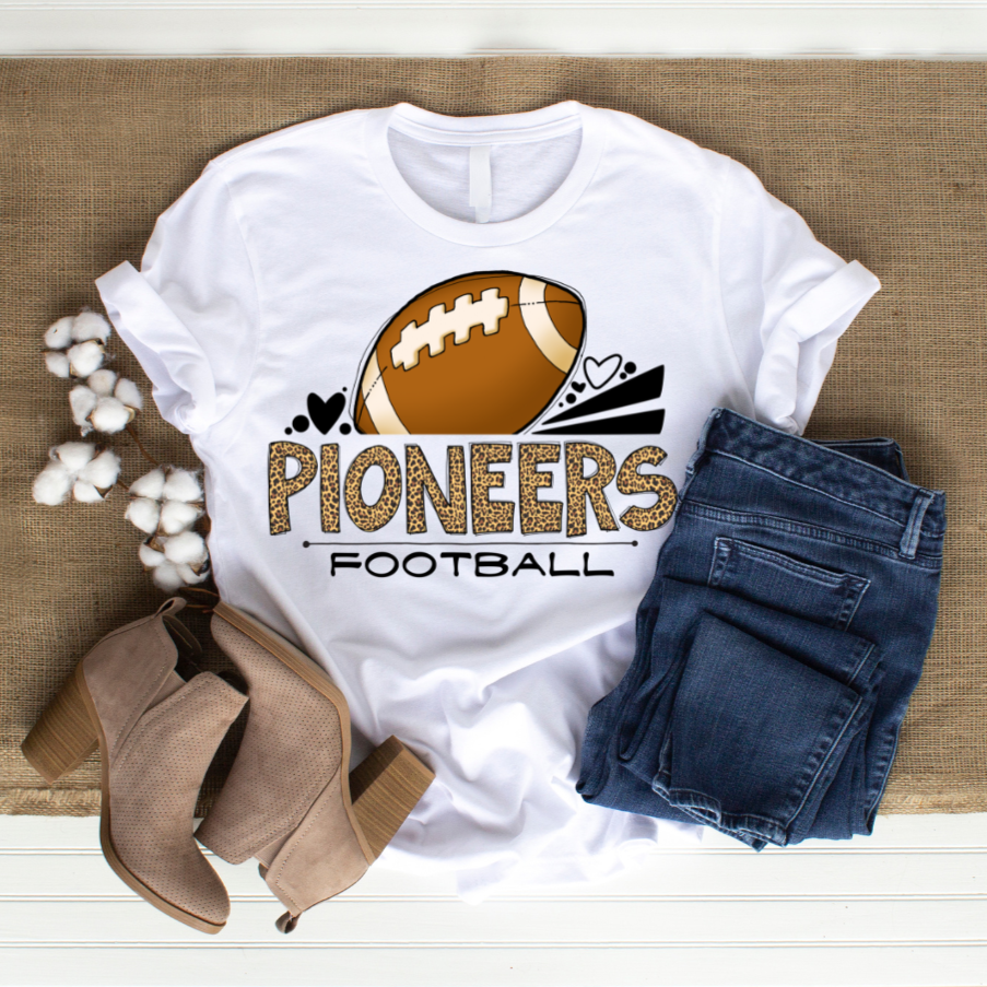 Pioneers Football Tee Shirt