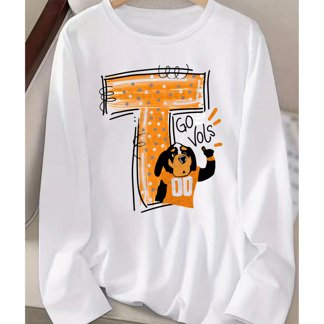 Go Vols Long Sleeve Tee