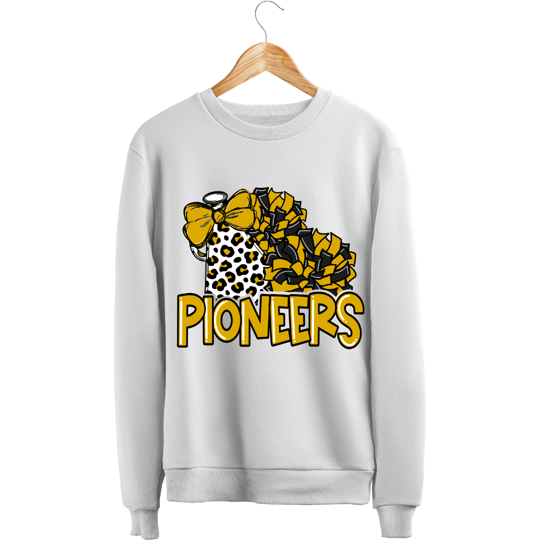 Pioneer Cheer Yellow Gold Crewneck