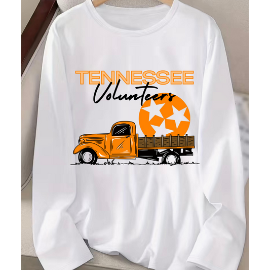Tennessee Vols Truck Long Sleeve Tee