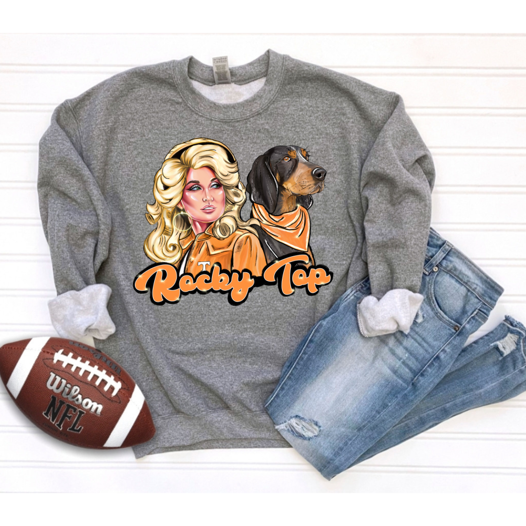 Rocky Top Dolly Crewneck DTF