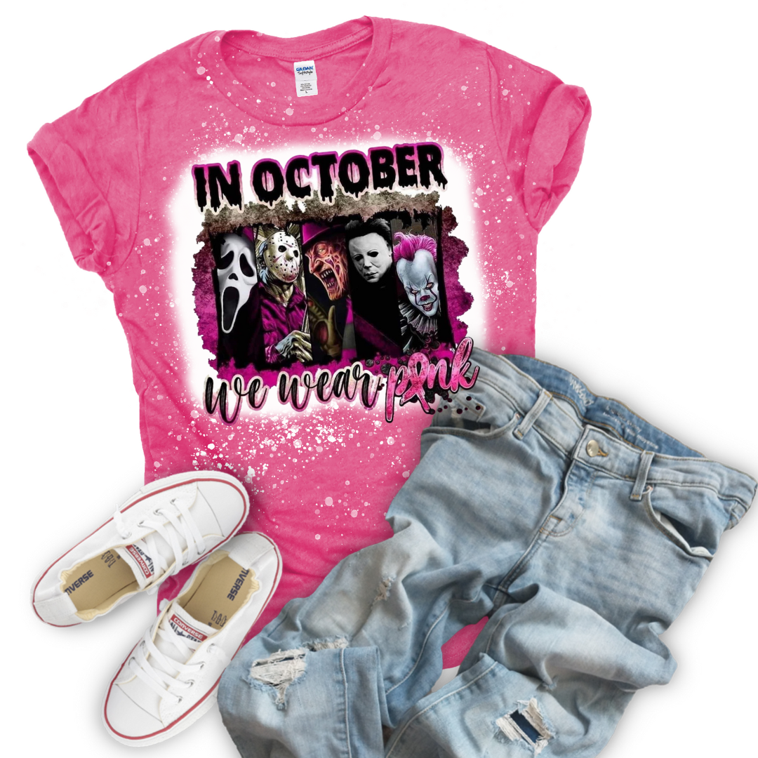 Spooky Breast Cancer Awareness Tee