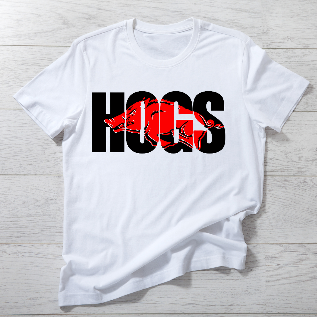 HOGS Razorbacks Tee