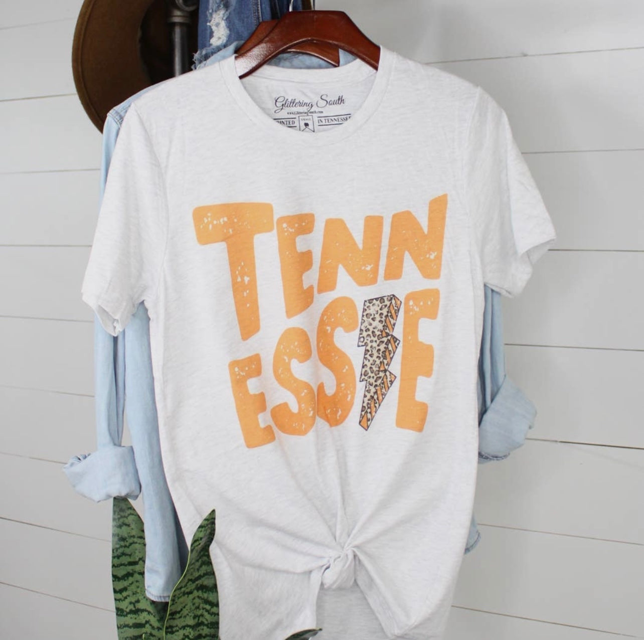 Tennessee Lightening Bolt Tee