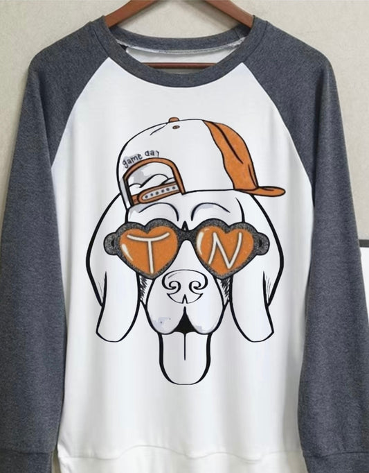 TN Mascot Raglan