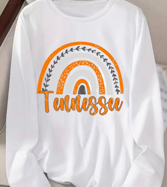 Tennessee rainbow Long Sleeve Tee | Vols Shirt | TN Tee