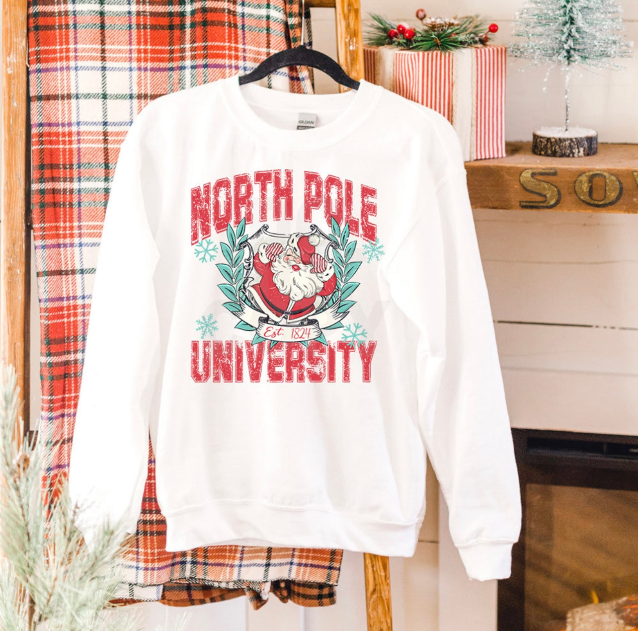 North Pole University Crewneck