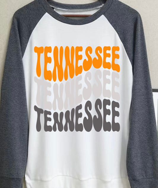 Tennessee Sub Raglan Tee