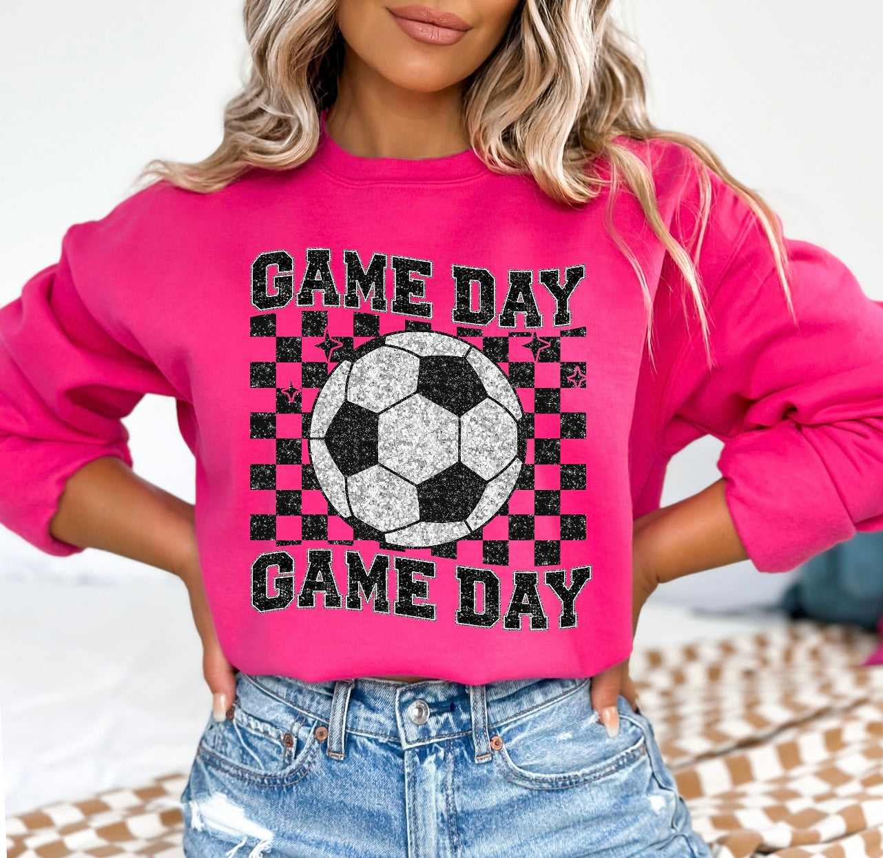 Game Day Soccer DTF Crewneck *Choose Your Color