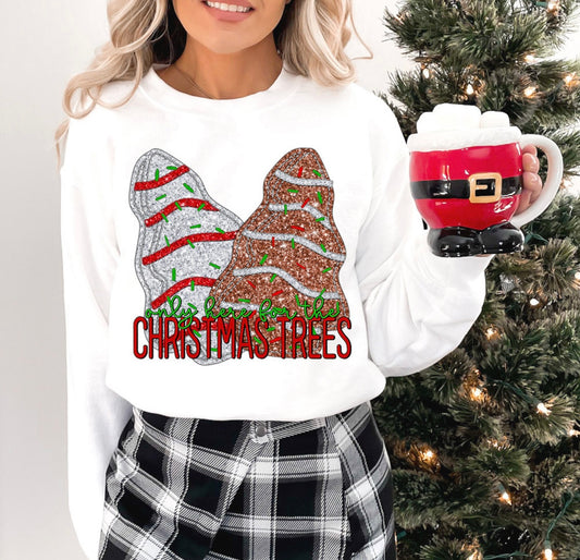 Christmas Tree Cake Long Sleeve