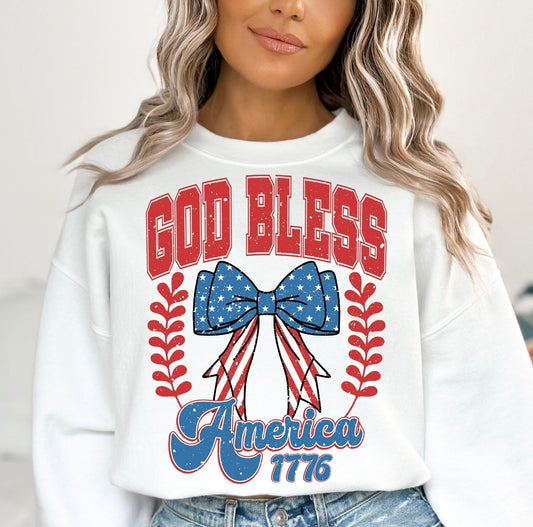 God Bless America Tee/Crewneck