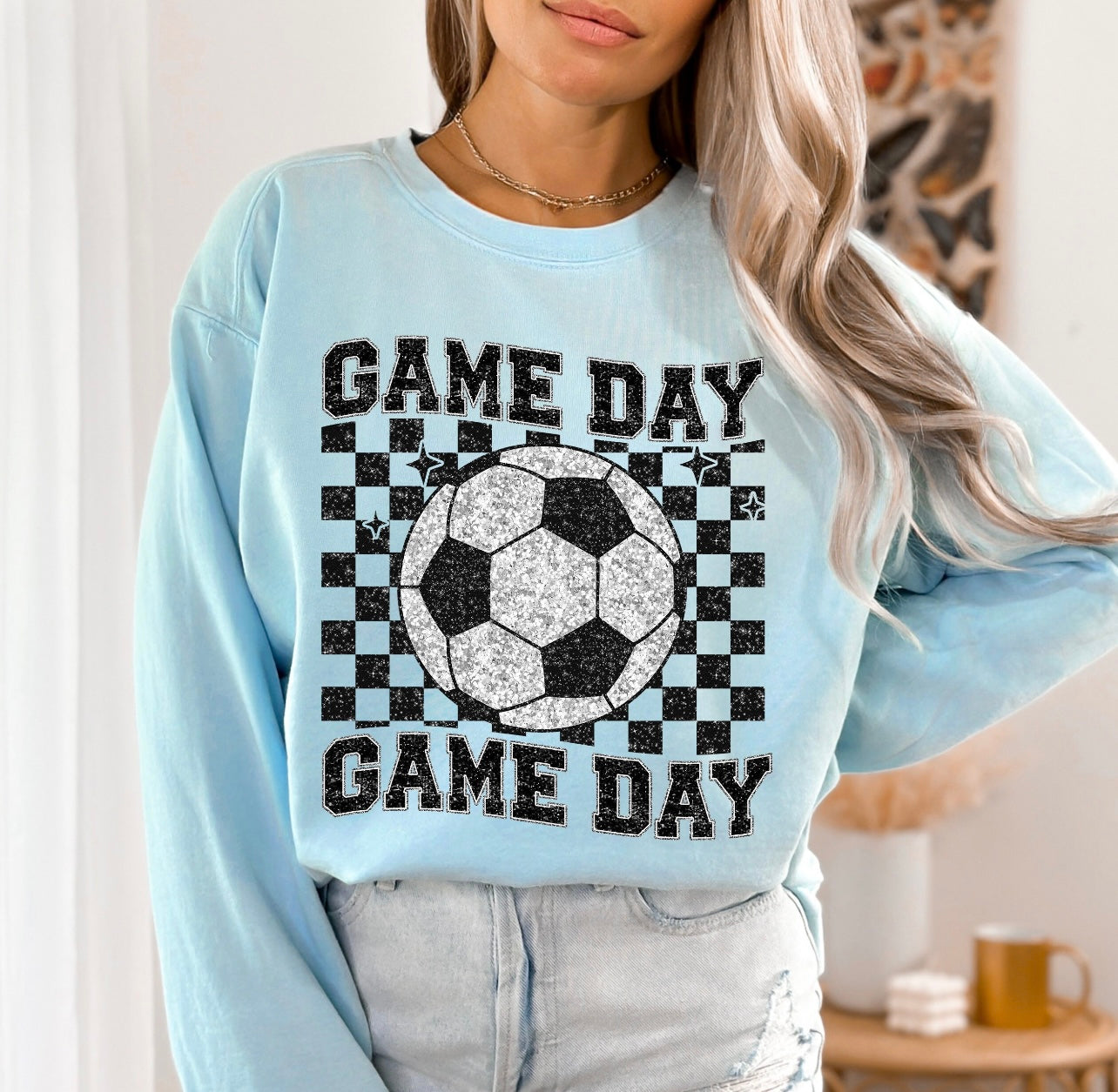 Game Day Soccer DTF Crewneck *Choose Your Color