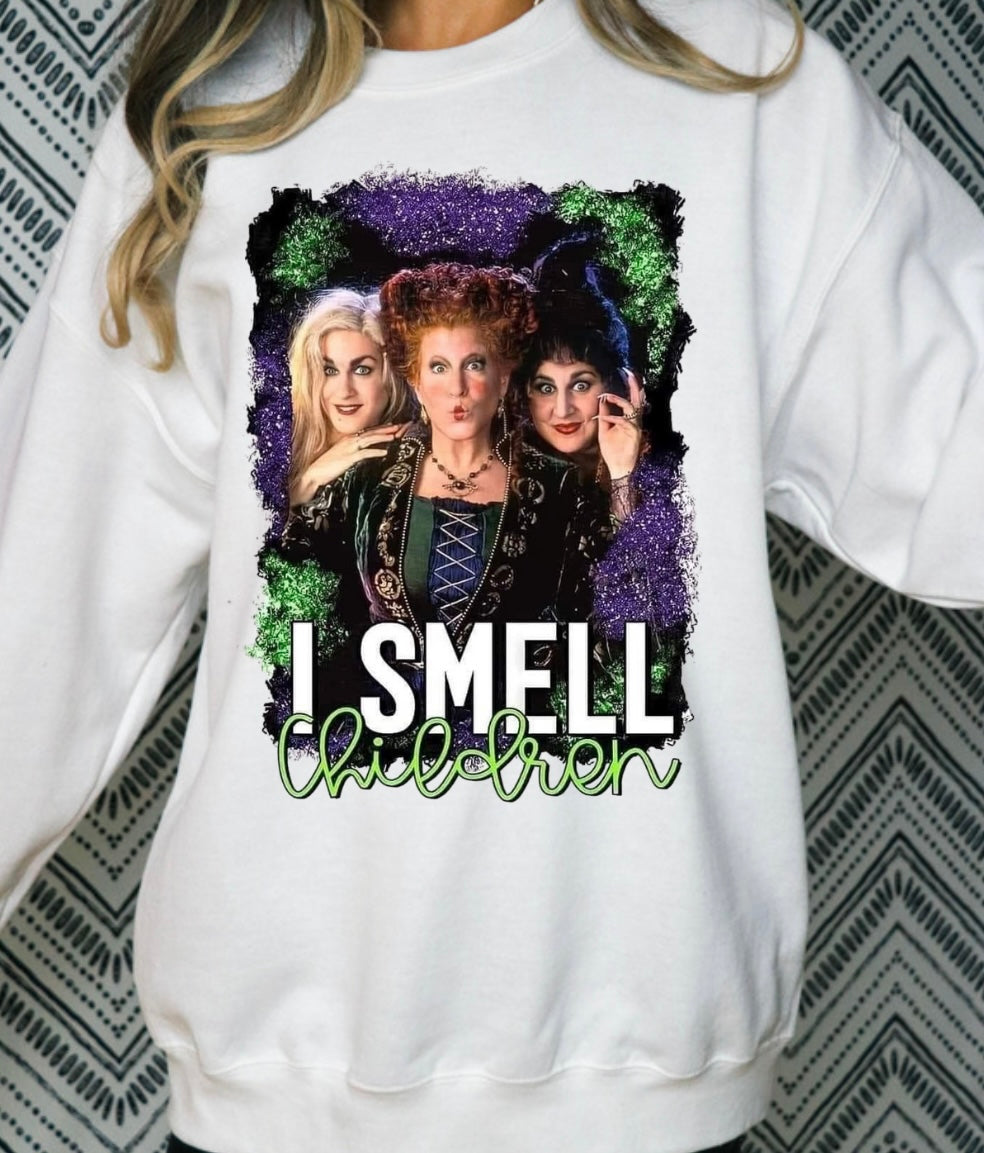 I Smell Children Fleece Sub Crewneck