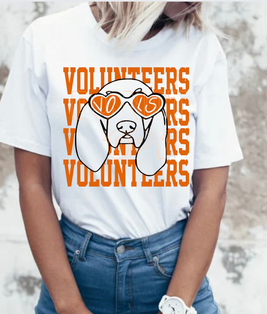Volunteers Heart T-Shirt