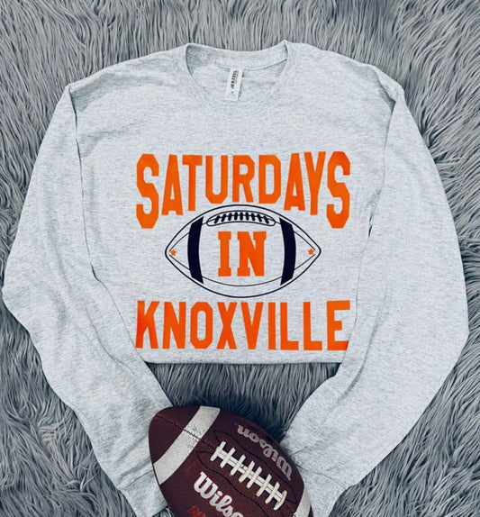 Saturdays in Knoxville Long Sleeve Tee