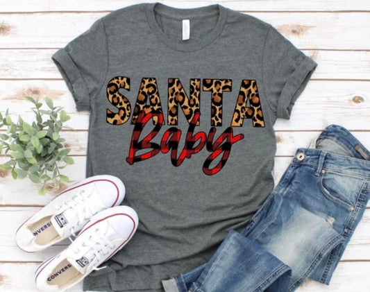 Santa Baby Short Sleeve or Long Sleeve Tee