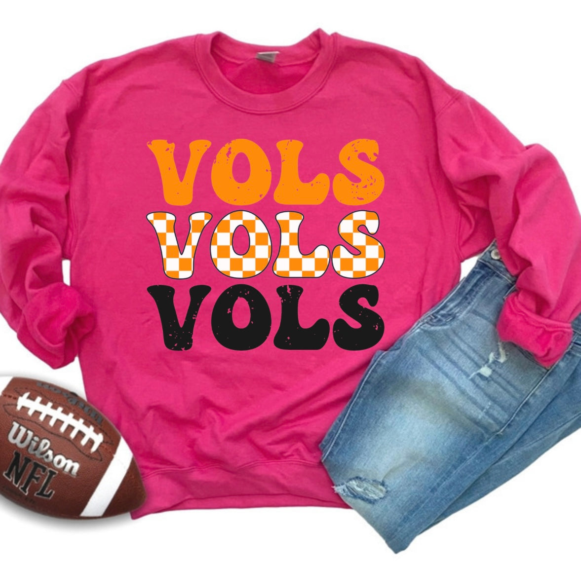 Vols Vols Vols DTF Crewneck