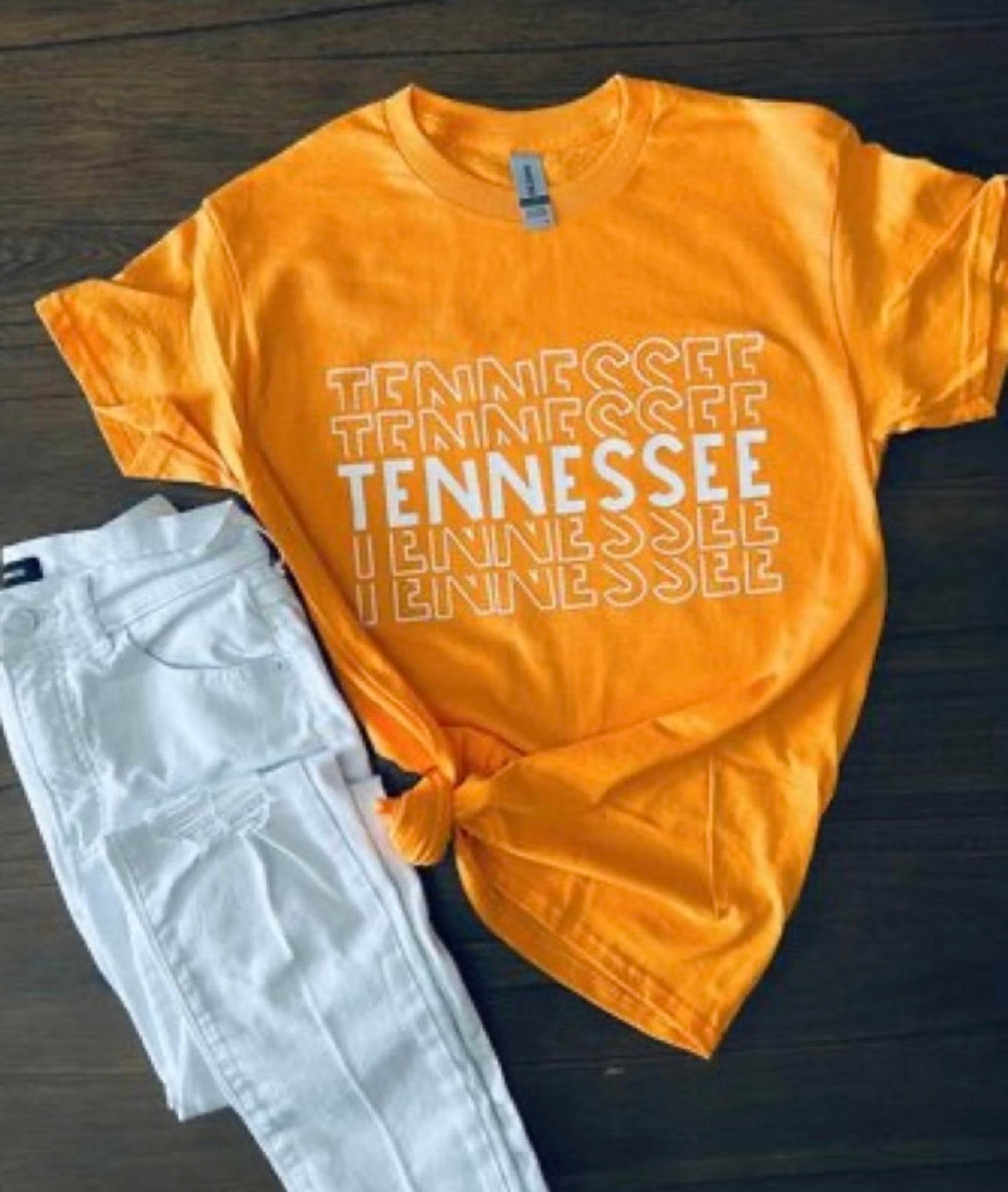 Orange Tennessee DTF- Tee