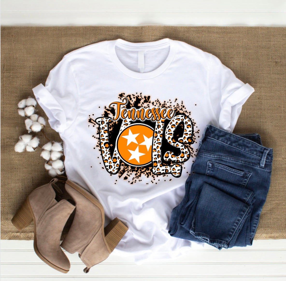 Tennessee Vols Splatter Tee