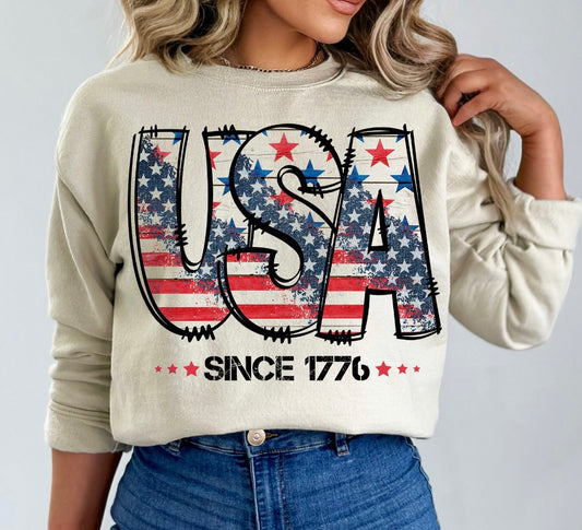 USA Since 1776 Tee/Crewneck