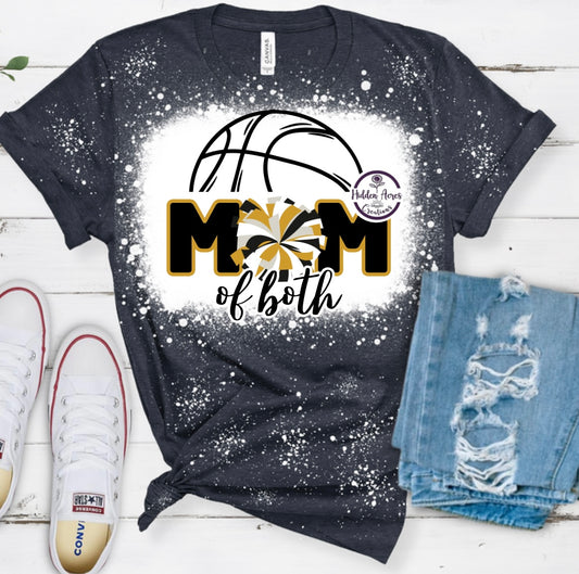Basketball & Cheer Mom of both Tee Shirt