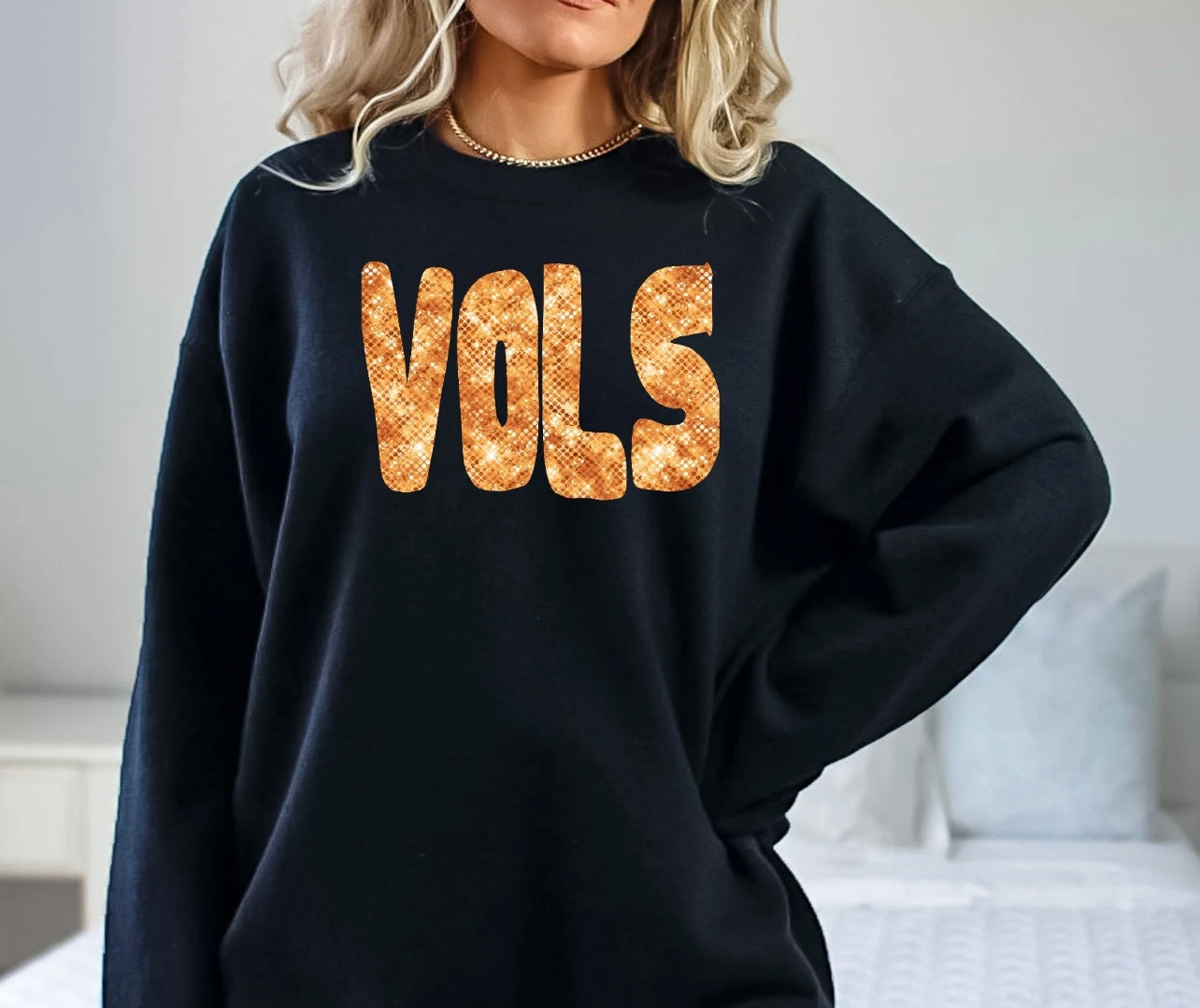 VOLS Sparkle Crewneck