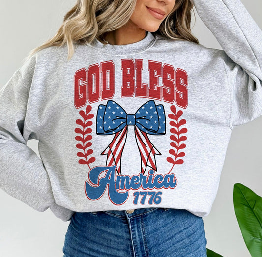 God Bless America Tee/Crewneck