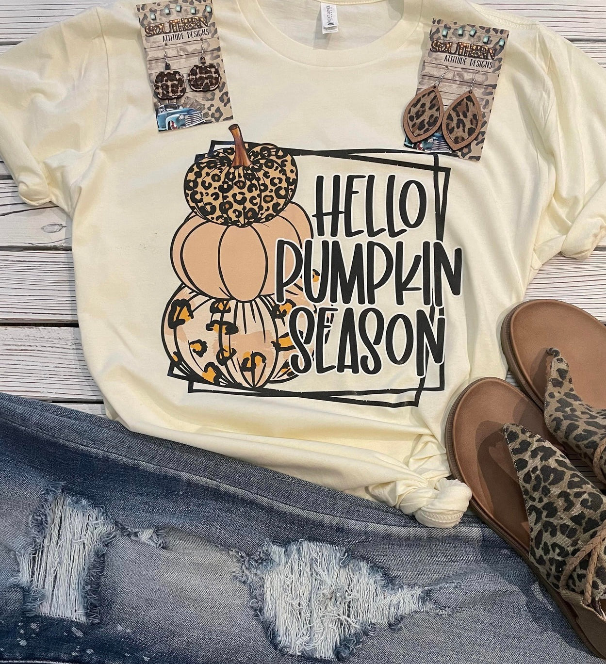 Hello Pumpkin Season Tee