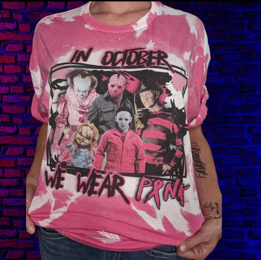 Spooky Breast Cancer Awareness Tee