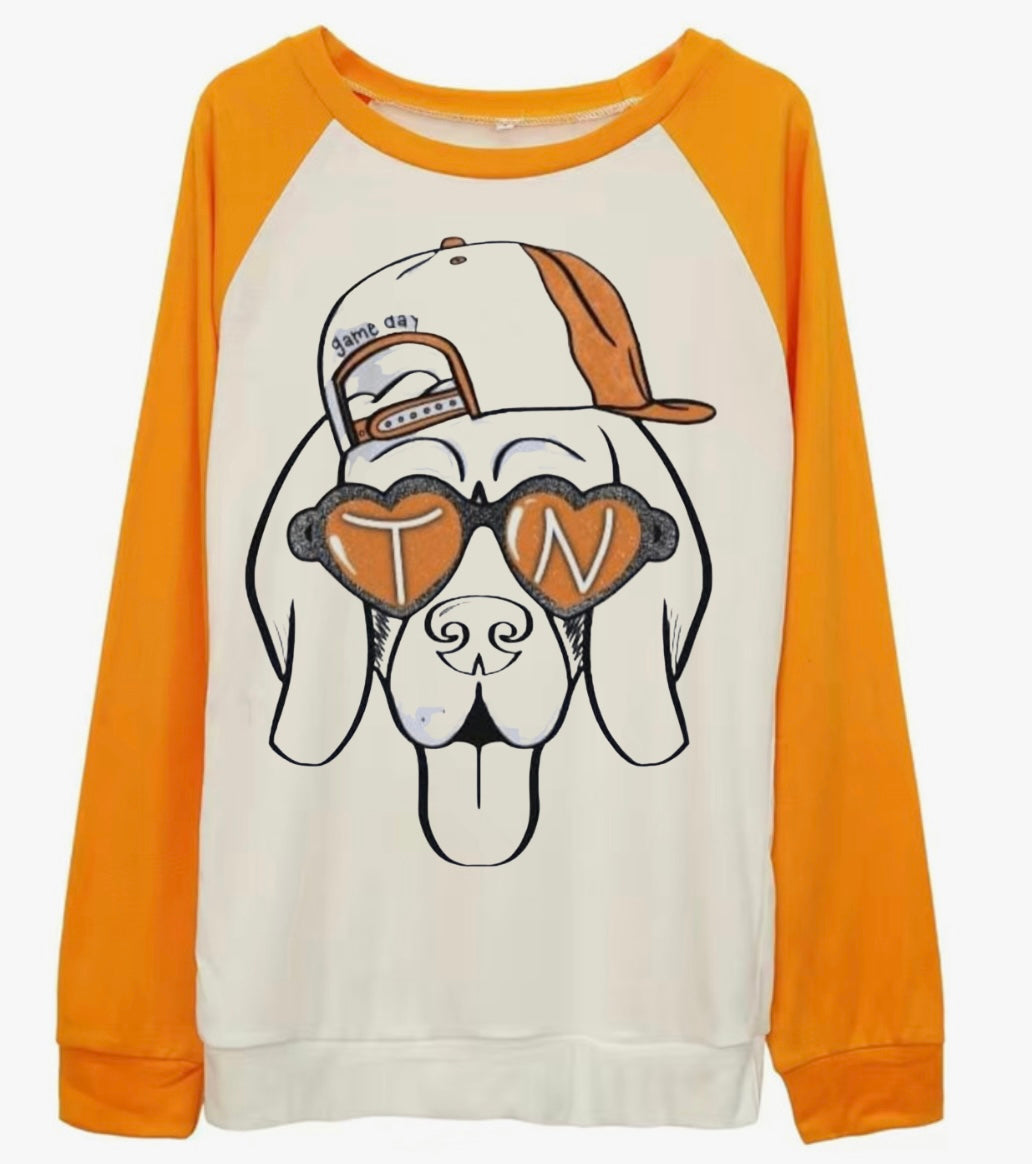 TN Mascot Raglan