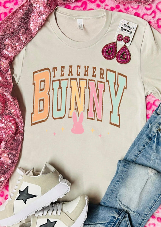 Teacher Bunny Tee or Sweatshirt