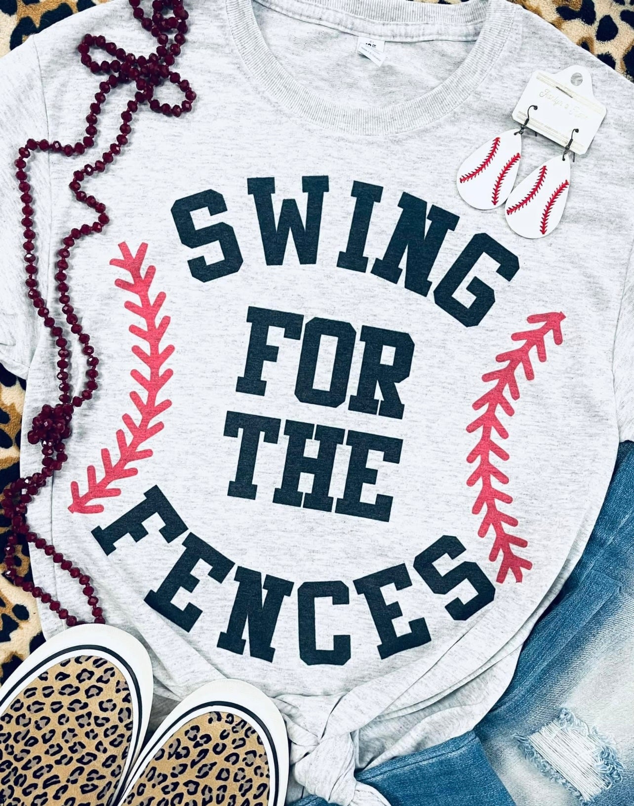 Swing For The Fences Baseball/Softball Tee