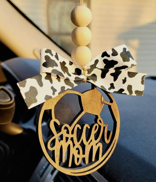 Soccer Mom Car Charm