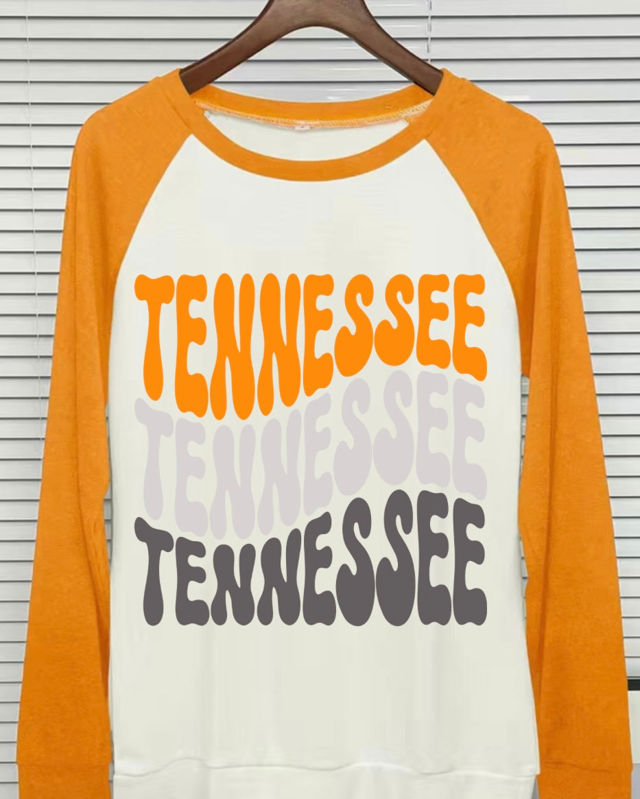 Tennessee Sub Raglan Tee