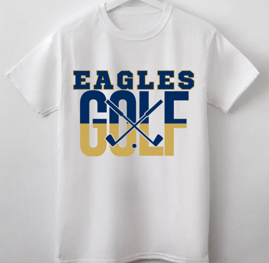 Custom Golf Cross Clubs Tee