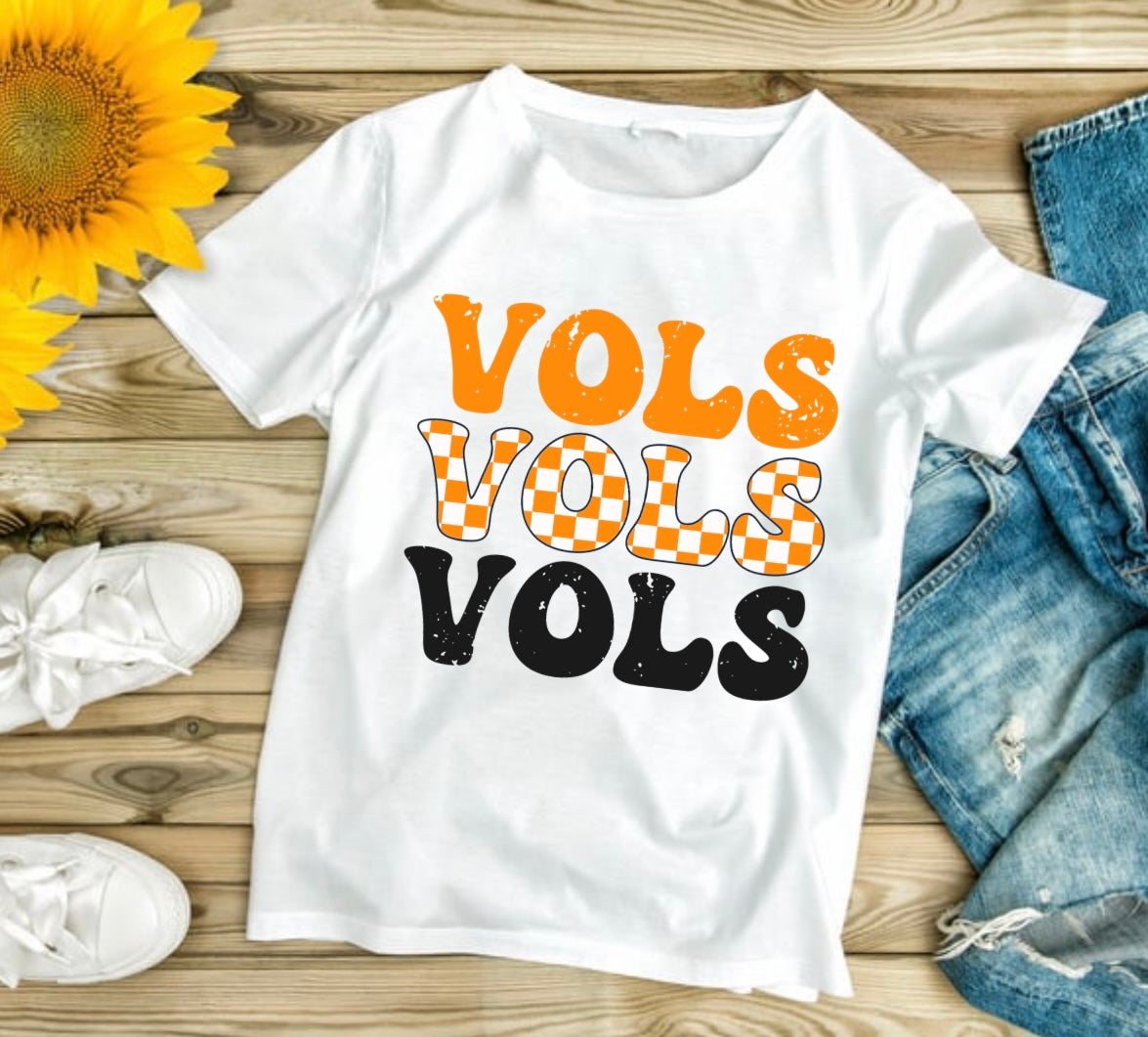 Vols Vols Vols Tennessee Tee